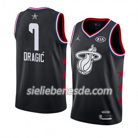 Herren NBA Miami Heat Trikot Goran Dragic 7 2019 All-Star Jordan Brand Schwarz Swingman